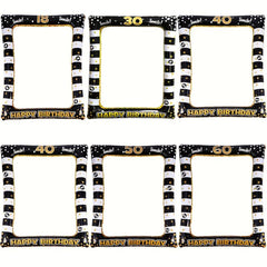 Adult Birthday Photo Booth Props 18th 30th 40th 50th 60th Funny Selfie