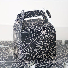 12pcs Spider Carrying Box Halloween Decor