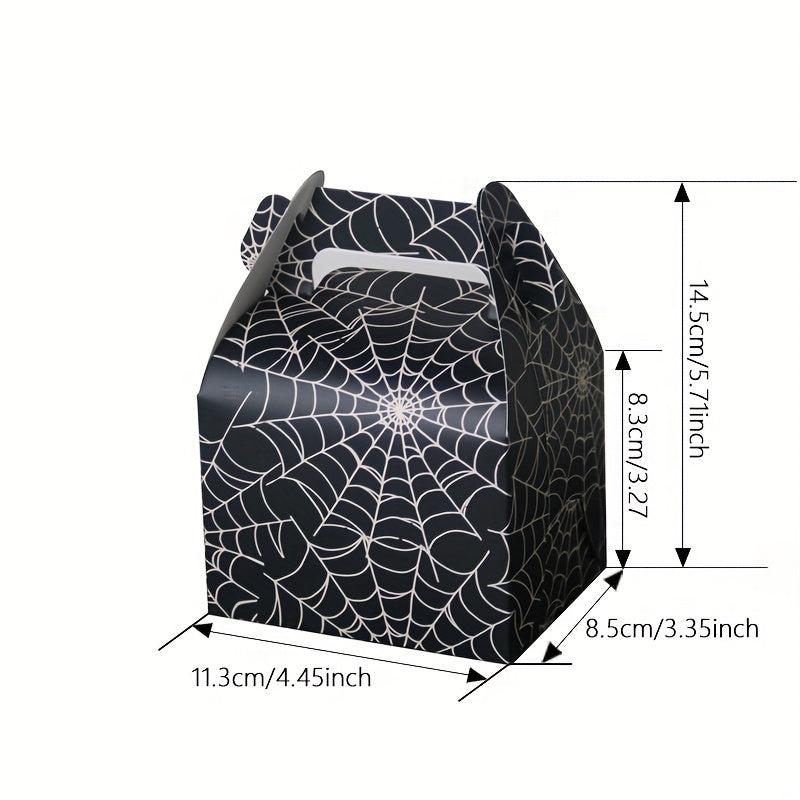 12pcs Spider Carrying Box Halloween Decor