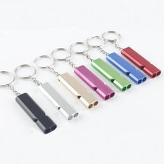 Dual Frequency Survival Whistle Aluminum Alloy
