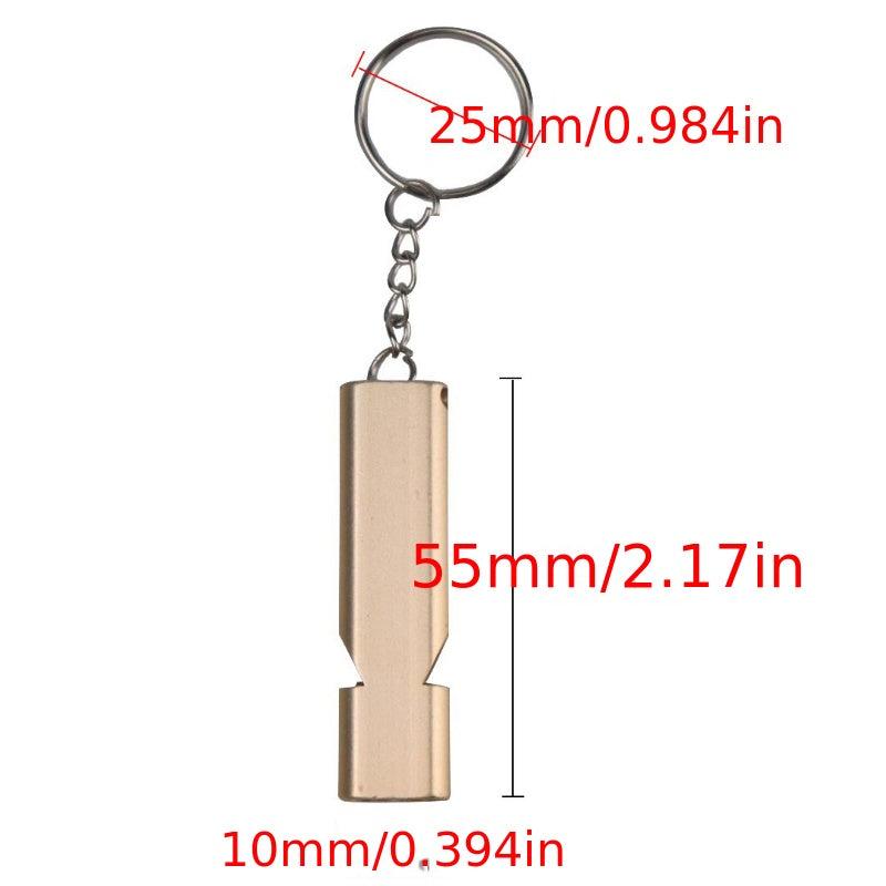 Dual Frequency Survival Whistle Aluminum Alloy