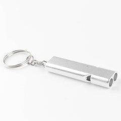 Dual Frequency Survival Whistle Aluminum Alloy