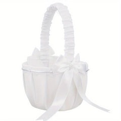 Heart Rope Wedding Flower Baskets for Bridal Love