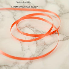 100 Yards Ribbon & Balloons for Weddings, Birthdays, Parties