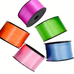 100 Yards Ribbon & Balloons for Weddings, Birthdays, Parties