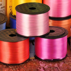 100 Yards Ribbon & Balloons for Weddings, Birthdays, Parties