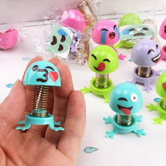 5pcs Mini Spring Bounce Ball Toy for Kids Birthday Baby Shower Party Favors