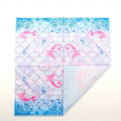 20pcs Mermaid Party Luncheon Napkins - Under the Sea Theme Disposable