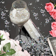 200pcs Sparkling Acrylic Confetti for Celebrations