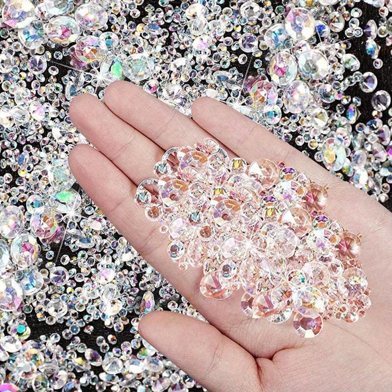 200pcs Sparkling Acrylic Confetti for Celebrations