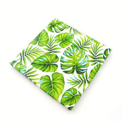 Tropical Palm Leaf Party Tableware Supplies 8 Guests Set
