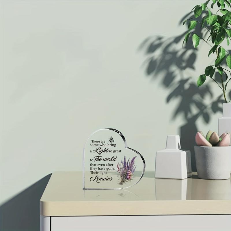 Inspirational Acrylic Ornaments for Kids Birthday Wall Decor Retro Style