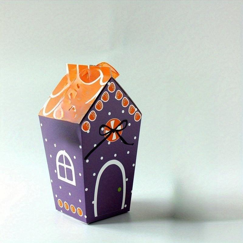 Halloween Candy Box Ghost House Castle Candy Packaging