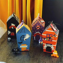 Halloween Candy Box Ghost House Castle Candy Packaging