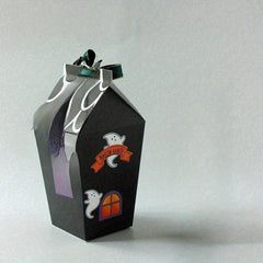 Halloween Candy Box Ghost House Castle Candy Packaging