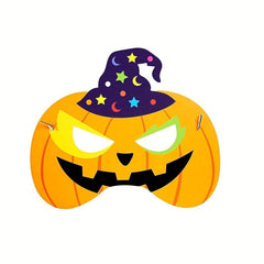 1pc Cartoon Masquerade Party Mask Halloween Role Play Party Decor