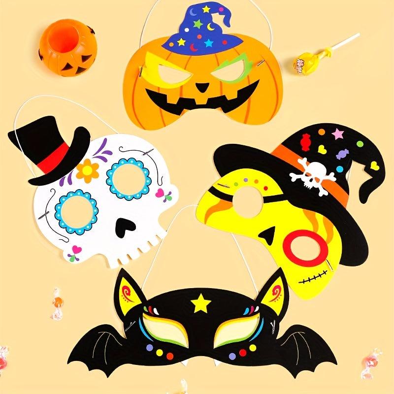 1pc Cartoon Masquerade Party Mask Halloween Role Play Party Decor