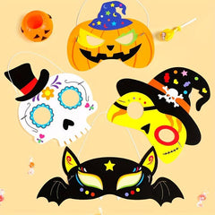 1pc Cartoon Masquerade Party Mask Halloween Role Play Party Decor