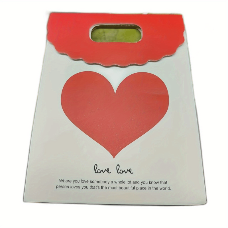 5pcs Treat Bag Sticky Buckle Bag Hook And Loop Bag Flip Type Gift Paper Bag