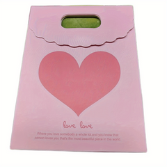 5pcs Treat Bag Sticky Buckle Bag Hook And Loop Bag Flip Type Gift Paper Bag