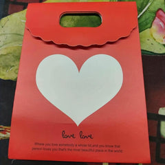 5pcs Treat Bag Sticky Buckle Bag Hook And Loop Bag Flip Type Gift Paper Bag