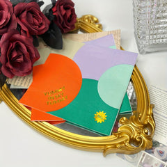 16pcs High-end Pattern Bronzing Napkins for Party Decoration