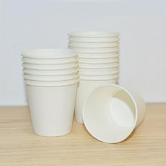 50 Disposable Paper Cups - 2.5 oz - Ideal for Home, Office, Parties