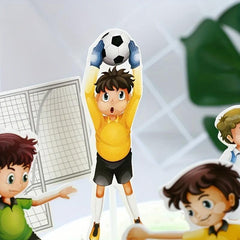 Sport Happy Birthday Cake Topper Football Cake Decorations