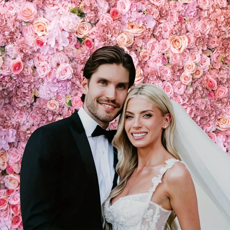7x5ft Pink Rose Photo Backdrop for Events