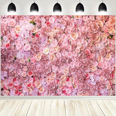 7x5ft Pink Rose Photo Backdrop for Events