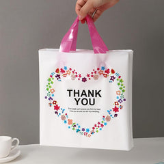 5pcs Heart Shape Bag Christmas Candy Packaging Box