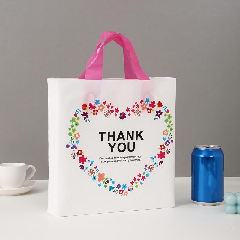 5pcs Heart Shape Bag Christmas Candy Packaging Box