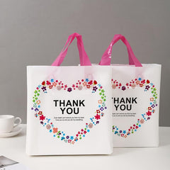 5pcs Heart Shape Bag Christmas Candy Packaging Box