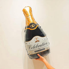 37 Inch Celebration Wine Bottle Aluminum Foil Balloon Party Holiday Supplies