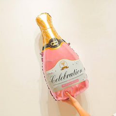 37 Inch Celebration Wine Bottle Aluminum Foil Balloon Party Holiday Supplies