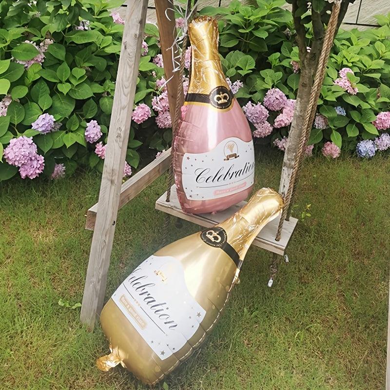 37 Inch Celebration Wine Bottle Aluminum Foil Balloon Party Holiday Supplies
