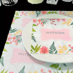 20pcs Colorful Napkins Wedding Birthday Party Decoration