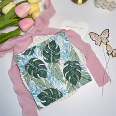 20pcs Green Plant Leaves Napkins Wedding Birthday Party Decoration Tissue