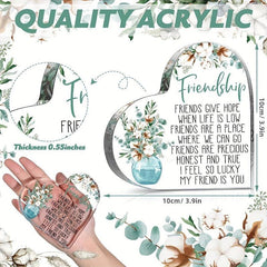 1pc Women Friendship Birthday Bestie Acrylic