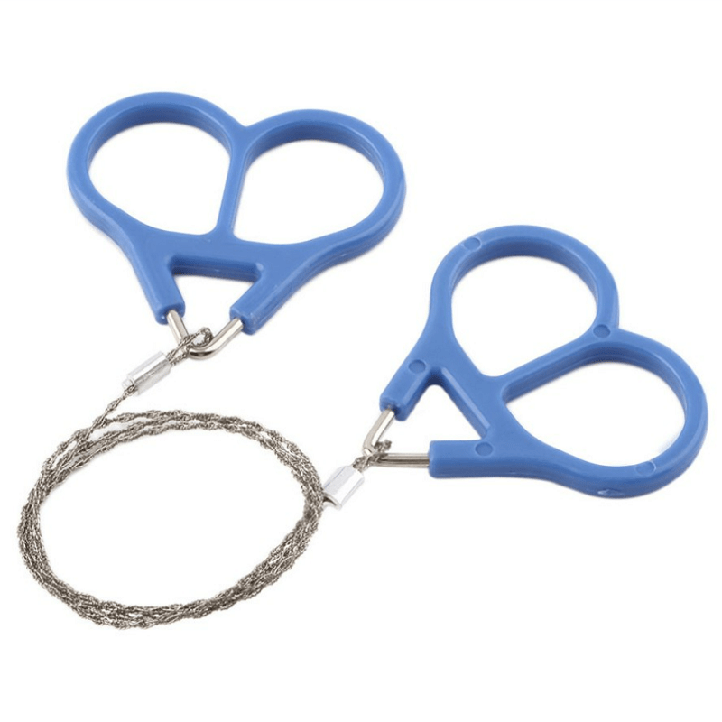 Portable Stainless Steel Wire Chain Saw for Camping Hiking Trekking