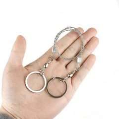 Portable Stainless Steel Wire Chain Saw for Camping Hiking Trekking