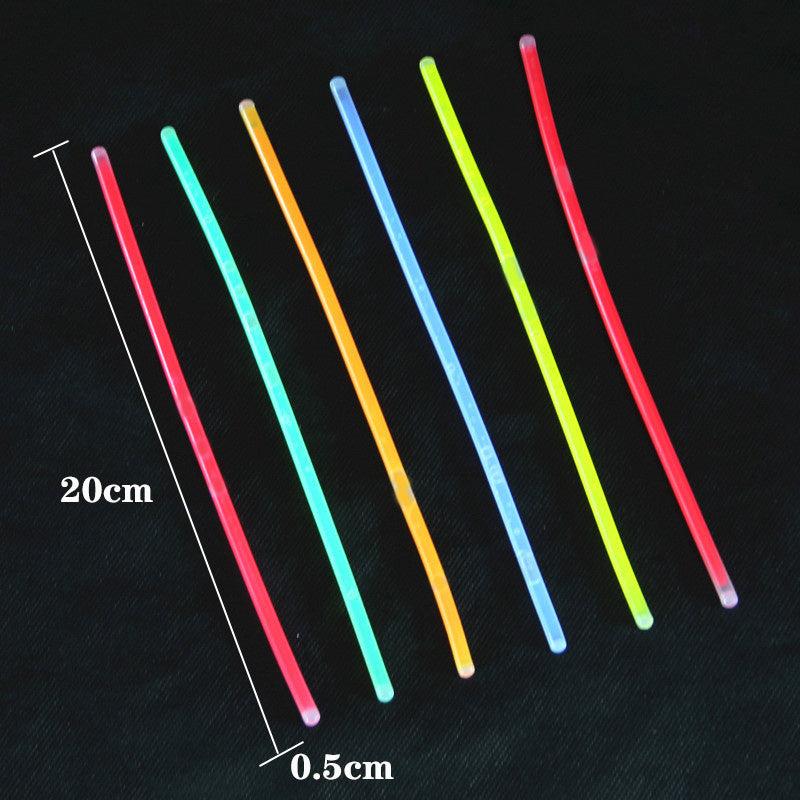 50Pcs Glow Stick Neon Necklace Bracelets Party Light For Wedding Festive