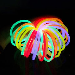 50Pcs Glow Stick Neon Necklace Bracelets Party Light For Wedding Festive
