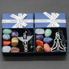 Chakras Energy Stones Crystal Healing Set