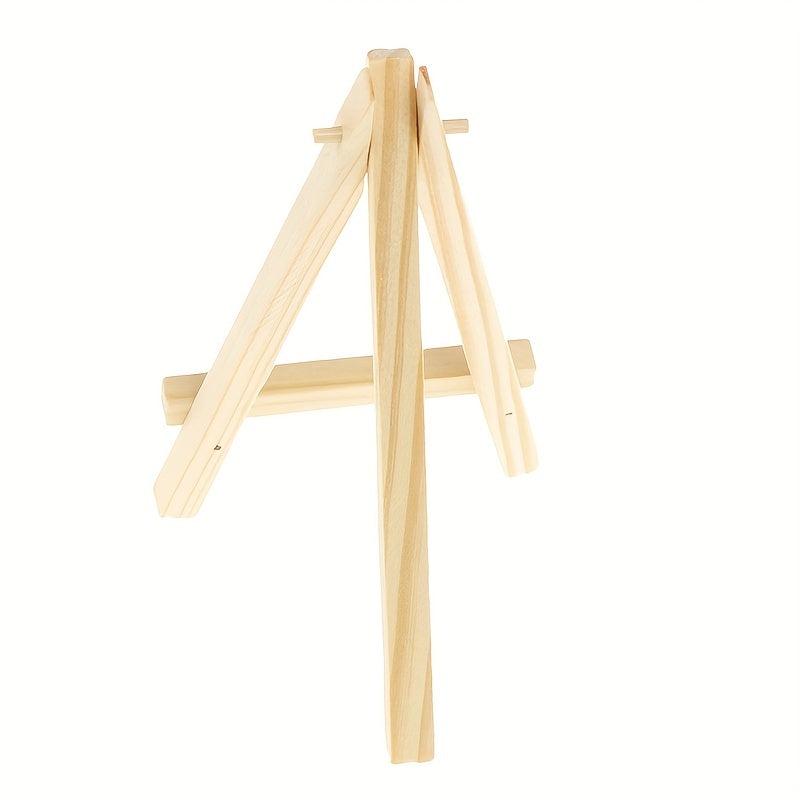 5pcs Mini Artist Wooden Easel Wedding Table Card Stand Display Holder