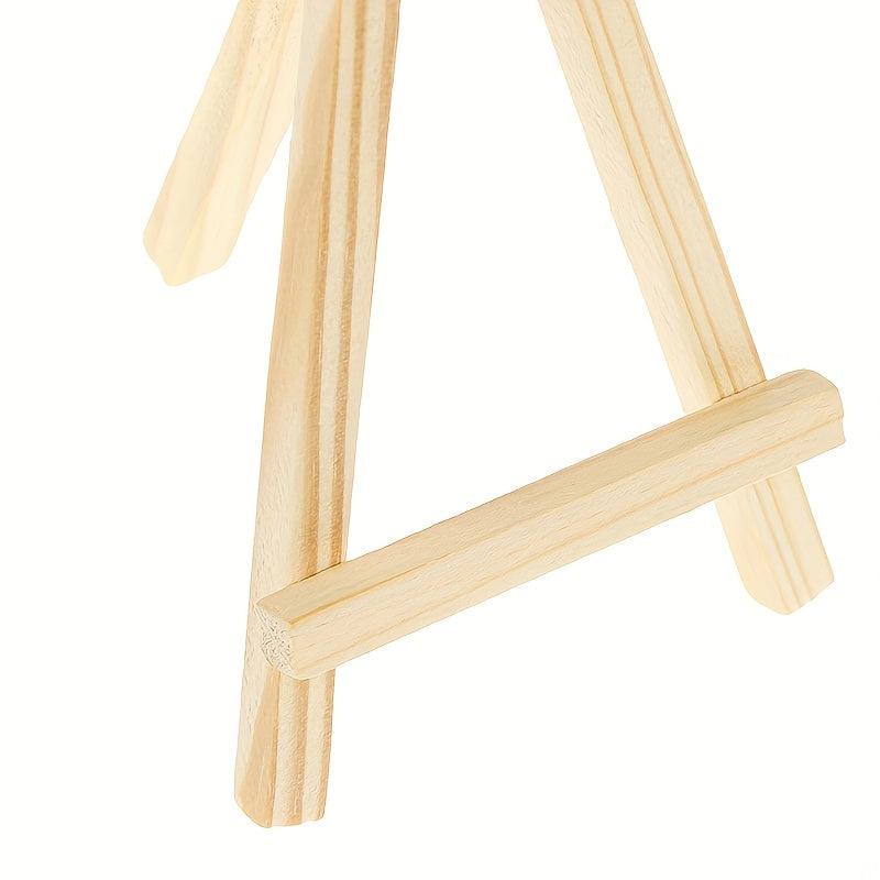 5pcs Mini Artist Wooden Easel Wedding Table Card Stand Display Holder