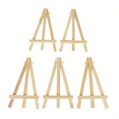 5pcs Mini Artist Wooden Easel Wedding Table Card Stand Display Holder