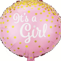 5pcs Gender Reveal Party Balloons Cartoon Decorative Balloons
