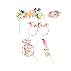10pcs Bride to be Wedding Photo Props & Decorations - Perfect for Bridal Shower