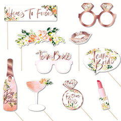 10pcs Bride to be Wedding Photo Props & Decorations - Perfect for Bridal Shower